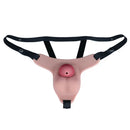 3.34in Real Hollow Chastity Cage Dildo For Prostate Hands-free Gaming
