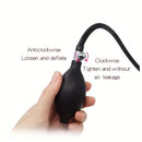 3.35in Silicone Mouth Gag Complete BDSM Sex Toy Inflatable Penis Mouth Gag
