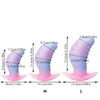 3.38in 4.56in 5.53in Small Butt Plug Dildo For Men Women Fucking
