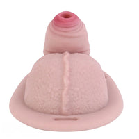 3.38in Real Hollow Chastity Cage Dildo Male And Female Masturbator