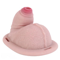 3.38in Real Hollow Chastity Cage Dildo Male And Female Masturbator