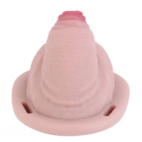 3.38in Real Hollow Chastity Cage Dildo Male And Female Masturbator