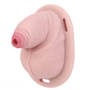 3.38in Real Hollow Chastity Cage Dildo Male And Female Masturbator
