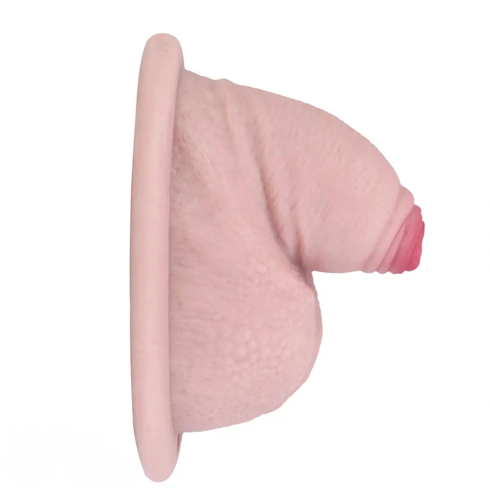 3.38in Real Hollow Chastity Cage Dildo Male And Female Masturbator