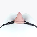 3.38in Real Hollow Chastity Cage Dildo Male And Female Masturbator