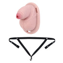 3.38in Real Hollow Chastity Cage Dildo Male And Female Masturbator