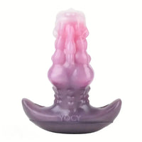3.42in 4.4in 5.82in Small Fantasy Monster Knot Hollow Sleeve Dildo