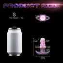 3.42in 4.4in 5.82in Small Fantasy Monster Knot Hollow Sleeve Dildo
