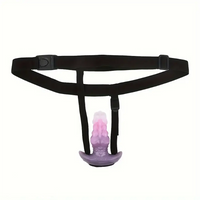 3.42in 4.4in 5.82in Small Fantasy Monster Knot Hollow Sleeve Dildo