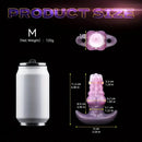 3.42in 4.4in 5.82in Small Fantasy Monster Knot Hollow Sleeve Dildo