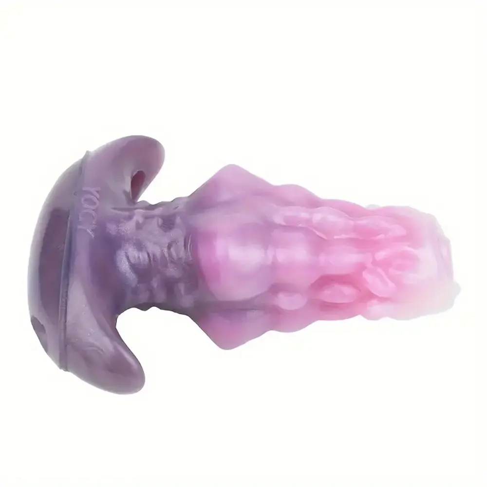 3.42in 4.4in 5.82in Small Fantasy Monster Knot Hollow Sleeve Dildo