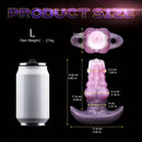 3.42in 4.4in 5.82in Small Fantasy Monster Knot Hollow Sleeve Dildo