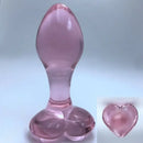 3.43in Crystal Clear Penis Glass Small Dildo Adult Masturbation Sex Toy