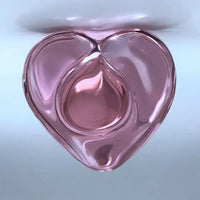 3.43in Crystal Clear Penis Glass Small Dildo Adult Masturbation Sex Toy