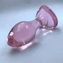 3.43in Crystal Clear Penis Glass Small Dildo Adult Masturbation Sex Toy