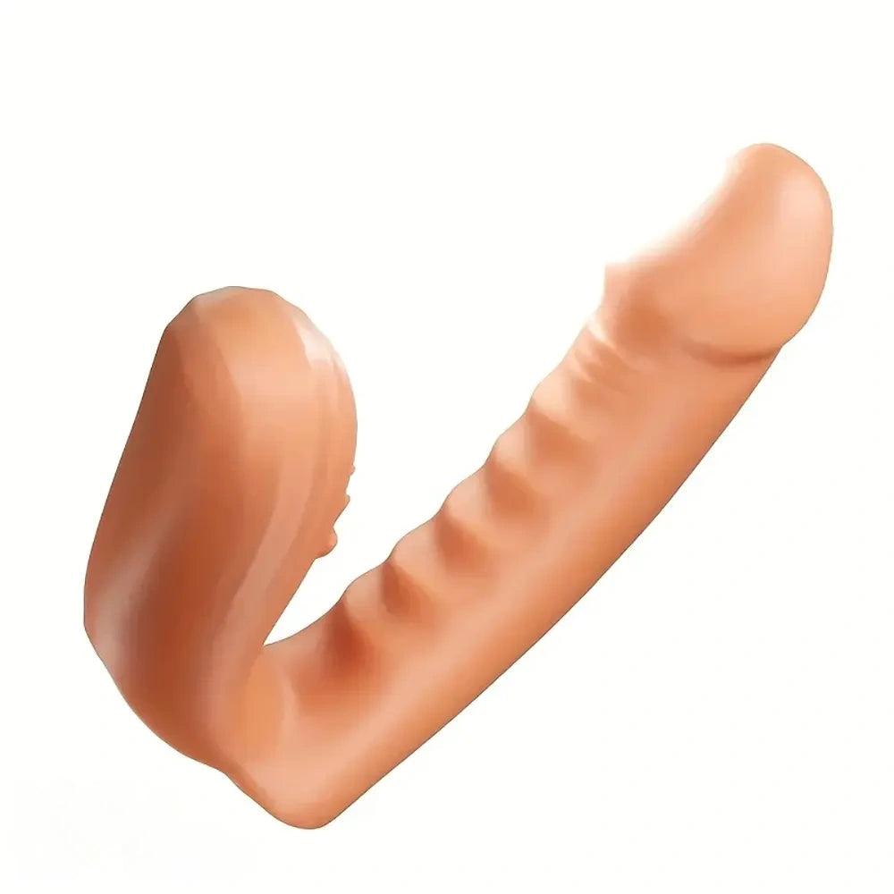 3.43in G-Point Finger Dildo Sleeve Massager Soft Rubber Vaginal & Anal