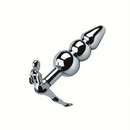 3.52in 3.94in 4.11in 4.49in Cute Shape Small Metal Anal Plug Love Dildo