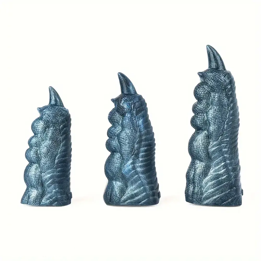 3.54in 3.98in 4.72in Dragon Paw Finger Fantasy Monster Dildo Sleeve