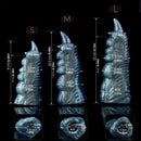 3.54in 3.98in 4.72in Dragon Paw Finger Fantasy Monster Dildo Sleeve