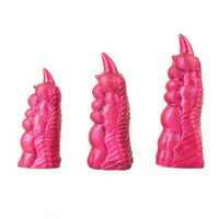 3.54in 3.98in 4.72in Dragon Paw Finger Fantasy Monster Dildo Sleeve