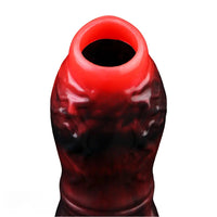 3.54in 4.72in 5.51in 6.69in Dog Knot Silicone Soft Dildo Sleeve Cock Extender