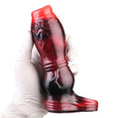 3.54in 4.72in 5.51in 6.69in Dog Knot Silicone Soft Dildo Sleeve Cock Extender