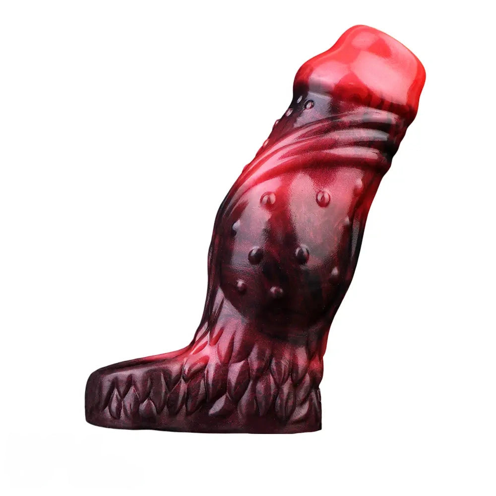 3.54in 4.72in 5.51in 6.69in Monster Scard Dildo Sleeve Cock Extender