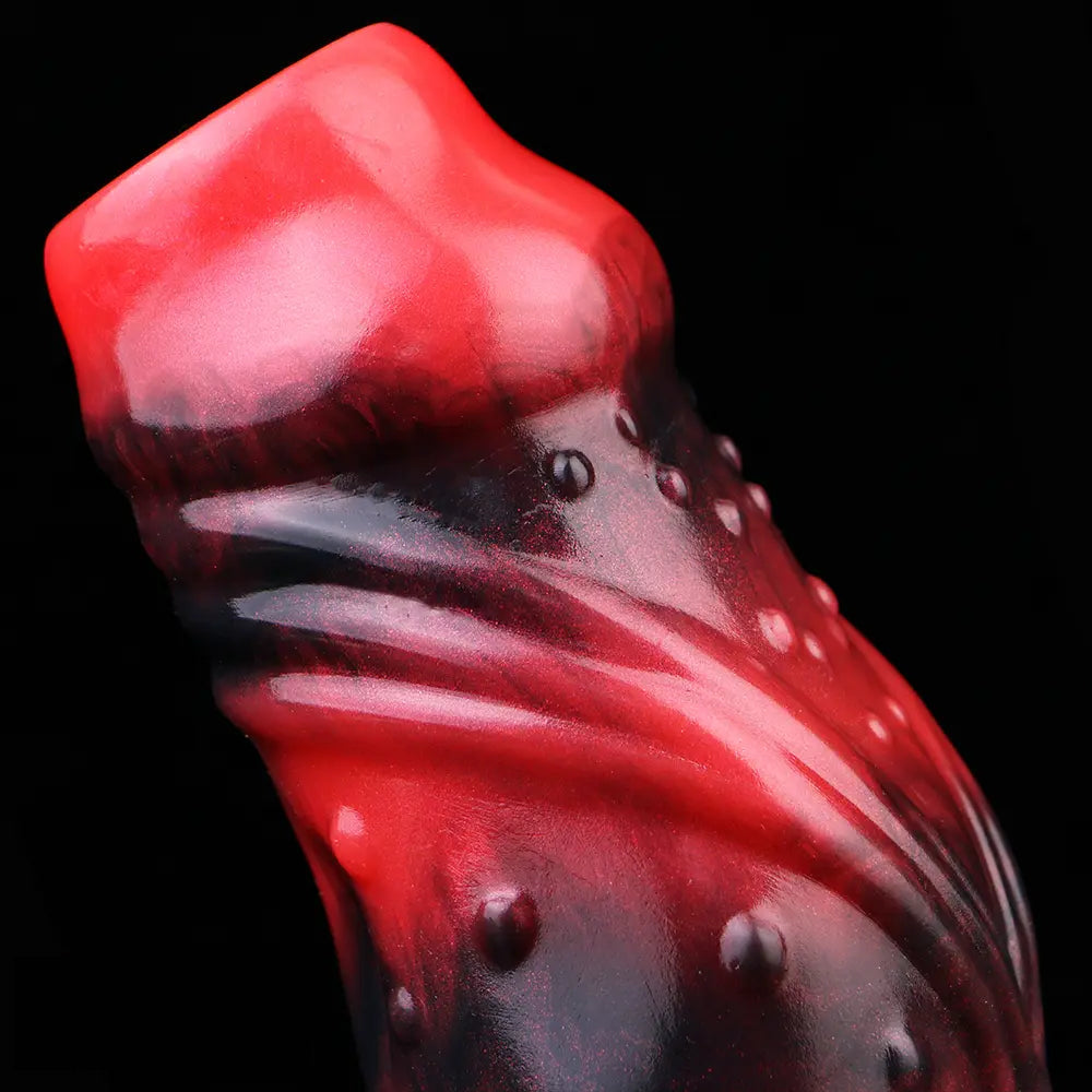 3.54in 4.72in 5.51in 6.69in Monster Scard Dildo Sleeve Cock Extender