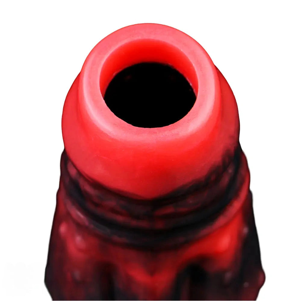 3.54in 4.72in 5.51in 6.69in Monster Scard Dildo Sleeve Cock Extender