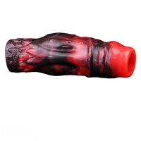 3.54in 4.72in 5.51in 6.69in Monster Scard Dildo Sleeve Cock Extender
