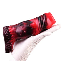 3.54in 4.72in 5.51in 6.69in Monster Scard Dildo Sleeve Cock Extender