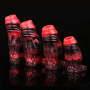 3.54in 4.72in 5.51in 6.69in Monster Scard Dildo Sleeve Cock Extender