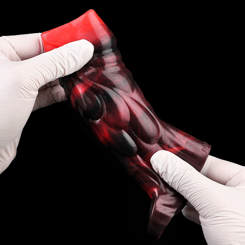 3.54in 4.72in 5.51in 6.69in Monster Silicone Soft Dildo Sleeve Cock Extender
