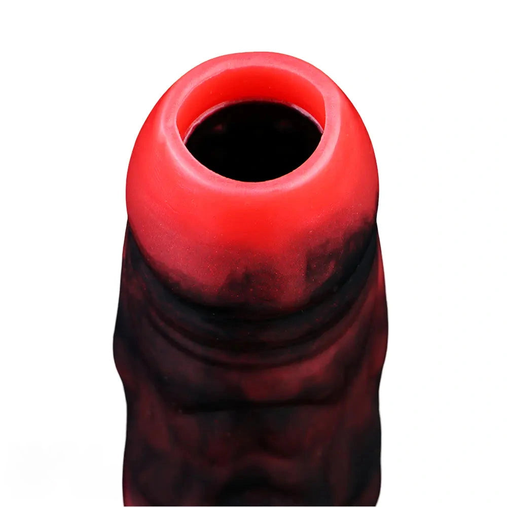 3.54in 4.72in 5.51in 6.69in Monster Silicone Soft Dildo Sleeve Cock Extender