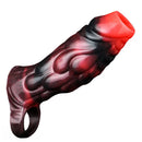 3.54in 4.72in 5.51in 6.69in Monster Silicone Soft Dildo Sleeve Cock Extender