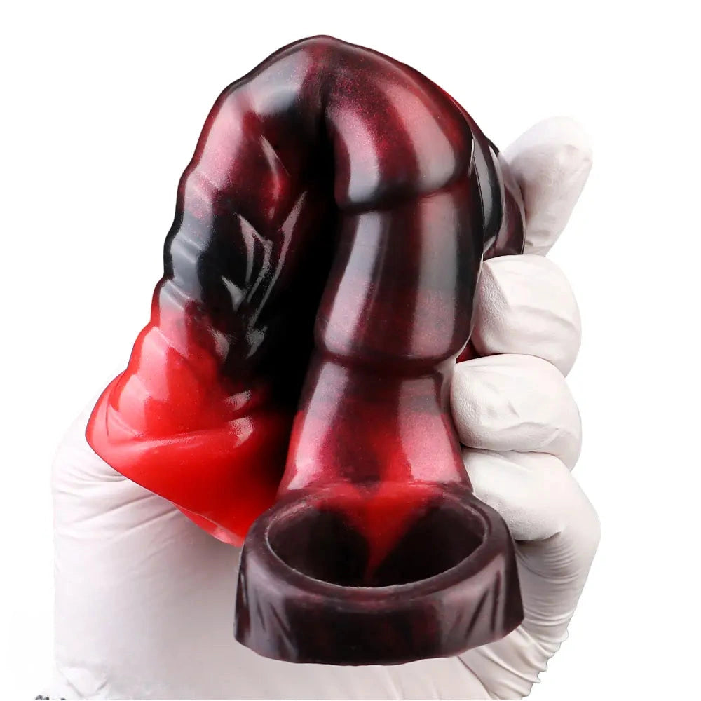 3.54in 4.72in 5.51in 6.69in Monster Silicone Soft Dildo Sleeve Cock Extender