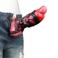 3.54in 4.72in 5.51in 6.69in Monster Silicone Soft Dildo Sleeve Cock Extender