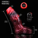 3.54in 4.72in 5.51in 6.69in Monster Silicone Soft Dildo Sleeve Cock Extender