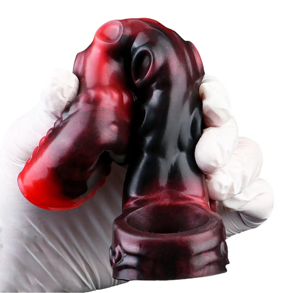 3.54in 4.72in 5.51in 6.69in Tentacle Silicone Soft Dildo Sleeve Cock Extender