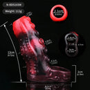 3.54in 4.72in 5.51in 6.69in Tentacle Silicone Soft Dildo Sleeve Cock Extender