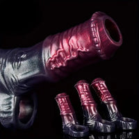 3.54in 4.72in 5.51in Animal Horse Penis Sleeve Enlargement Dildo