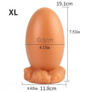 3.54in 5.12in 6.5in 7.52in Soft Silicone Small Anal Dragon Egg Dildo