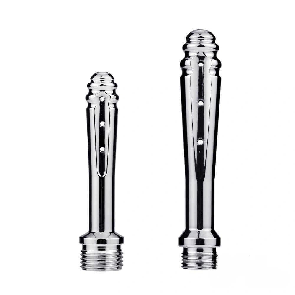 3.54in 5.12in Seven Holes Shower Dildo For Anus Vagina Clean Masturbation