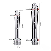 3.54in 5.12in Seven Holes Shower Dildo For Anus Vagina Clean Masturbation