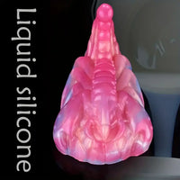 3.54in Animal Small Scorpion Style Silicone Soft Cock Dildo For Anus Dilator