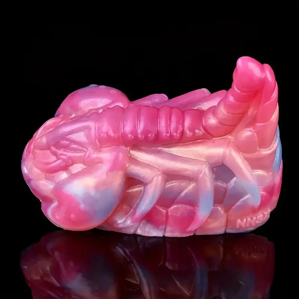 3.54in Animal Small Scorpion Style Silicone Soft Cock Dildo For Anus Dilator