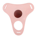 3.54in Silicone Soft Real Cock Cage Strap on Chastity Dildo With Lock
