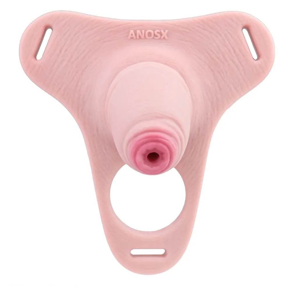 3.54in Strap on Chastity Dildo Wearable Realistic Cock Cage For Men Gay