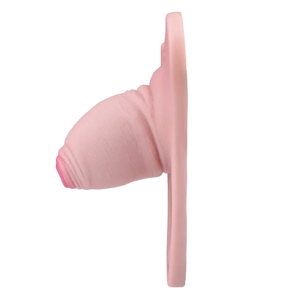 3.54in Strap on Chastity Dildo Wearable Realistic Cock Cage For Men Gay