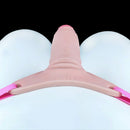 3.54in Strap on Chastity Dildo Wearable Realistic Cock Cage For Men Gay